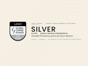 Two Producers, Two Honors at the 2026 Global Coffee Awards: Silver for Oscar Ramírez's Paraideli, Finalist for Carlos Amaya's Las Huertas