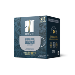 Single-Use Pour-Over Drip Bags - Mix Sample Set (Box of 10 Bags)