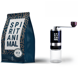 Honduran Espresso Blend Coffee + Grinder